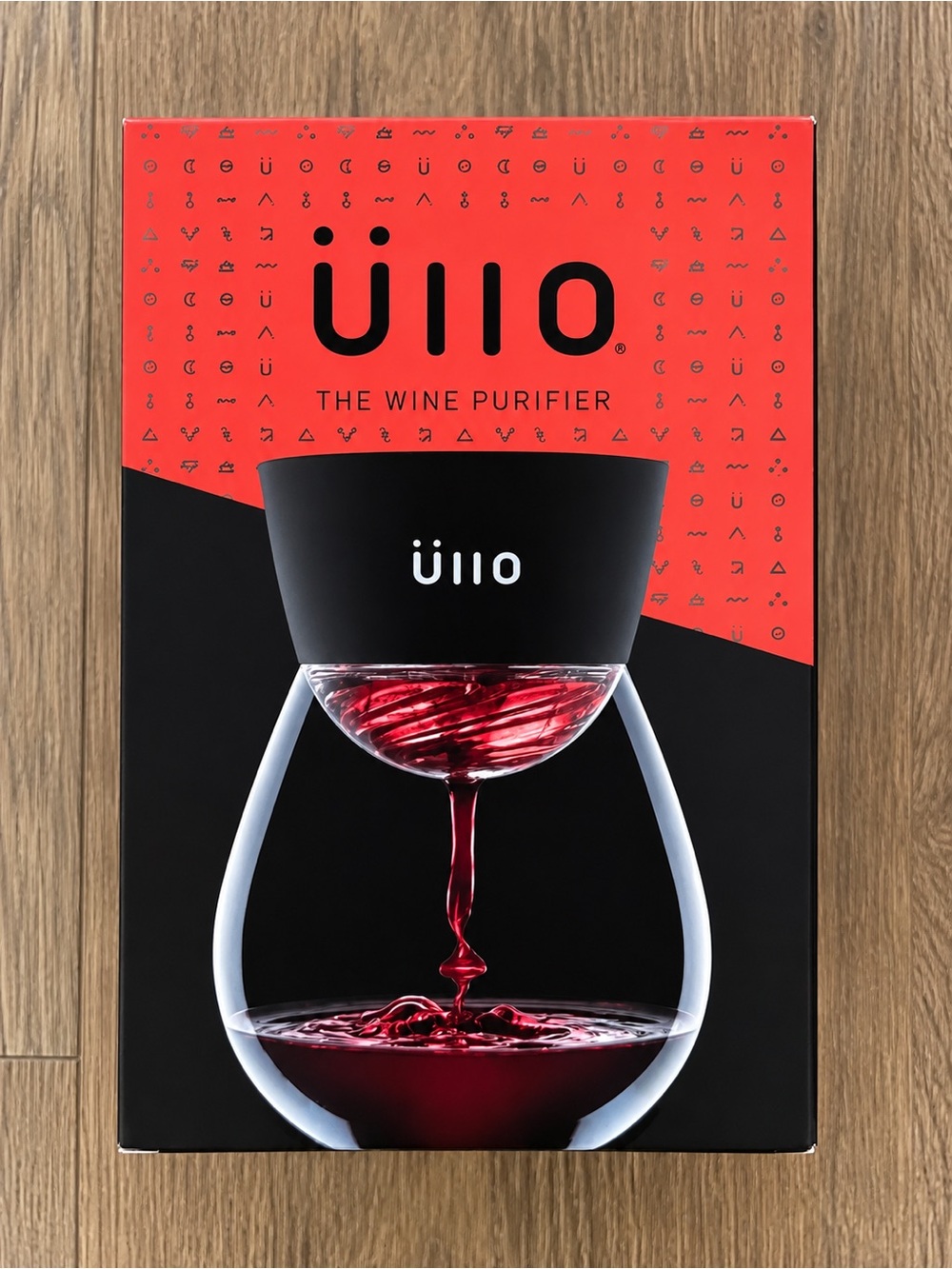Üllo Wine Purifier Aerator with 9 Filters Travel Bag & Box